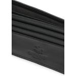Мужской кожаный кошелек с блокировкой RFID - Черный 6