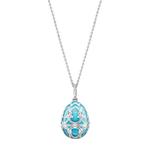 Колье Heritage Snowflake Surprise Locket из белого золота с бриллиантами 1