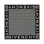 Шарфы Givenchy 4G Logo Square Scarf 'Black White' 2