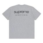Футболки Supreme NYC Tee 'Heather Grey' 2