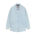 Джинсовые куртки Fear of God Essentials Filled Shirt Jacket 'Light Washed Denim' 1