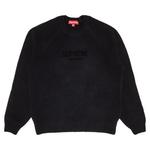 Свитера Supreme Flocked Logo Sweater 'Black' 1