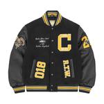 Варсити-куртки Corteiz CRTZ Goat Varsity Jacket «Black» 1