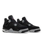 Кроссовки Air Jordan 4 Retro SE GS 'Black Canvas' 8