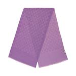 Шарфы Gucci Logo Monogram Scarf 'Сиренево-розовый' 1