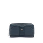 logo-plaque leather messenger bag 1