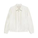 Бомберы Auralee Calf Hair Zip Blouson 'Ivory' 1