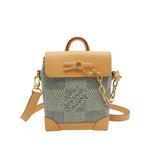 Сумка-сэтчел Damier Denim 3D Nano Steamer (2021-2026 годы) 1