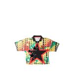 x Free The Youth graphic-print star-patch t-shirt 1