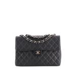 Сумка на плечо Square Classic Single Flap Bag Quilted Caviar Jumbo 1