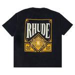 Топы Rhude Playing Card Tee 'Vintage Black/Yellow' 2