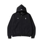 Худи на молнии BAPE Ursus Loose Fit Zip Up Hoodie 'Черный' 1