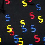 Худи Supreme Embroidered S Hooded Sweatshirt 'Black' 2