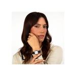 【2 года гарантии】KARL LAGERFELD 33 мм женские белые квадратные кварцевые часы R0551102501 4