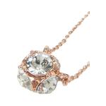 Мини-подвеска-ожерелье Kate Spade Lady Marmalade Mini Pendant Necklace in Clear/ Rose Gold o0ru1139 3