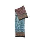 paisley-print patchwork scarf 1