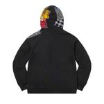 Толстовки на молнии Supreme Patchwork Zip Up Hooded Sweatshirt 'Black' 2
