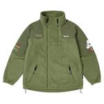 Верхняя одежда Palace Polartec Double Zip Funnel 'Olive' 1