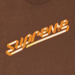 Футболки Supreme Banner Tee «Brown» 2