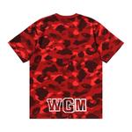 Топы BAPE Color Camo Shark Tee 'Red' 2