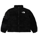 Куртки Supreme x The North Face Suede Nuptse Jacket 'Black' 1