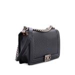 Сумка на плечо Boy Flap Bag Chevron Lambskin New Medium 2