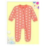 Детский комбинезон-слип на молнии Coral Blossom от The Mom Store - коралловый 1