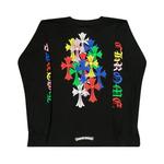 Футболки Chrome Hearts Multicolor Long-Sleeve 'Black' 2
