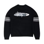 Свитеры Stussy Stripe Raglan Crew 'Black' 2