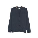 Кардиган с V-образным вырезом и полосками Signature Stripe 1