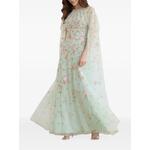 Rose Bloom cape gown 2