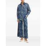 floral-print palazzo pants 2
