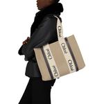 Woody Medium Tote Bag бело-голубой CHC22AS383I2691J 6