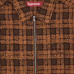 Топы Supreme Bouclé Zip Up Shirt 'Ржавый' 3