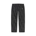 Джинсы Supreme Logo Stripe Jacquard Regular Jean 'Black' 2