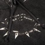 Худи Supreme Studded Collars Hooded Sweatshirt 'Black' 2