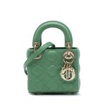 Сумка-сэтчел Micro Lambskin Cannage Lady Dior (2020 год) 1