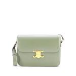 Большая сумка через плечо Triomphe Shoulder Bag Smooth Calfskin 1