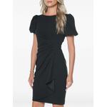 ruffled ruched-detail mini dress 4