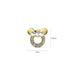 Серьги Minnie Mouse, украшенные кристаллами SWAROVSKI® 6