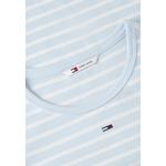 Футболка с воротником-стойкой, облегающая, с ребристой вязкой - Tommy Jeans 6