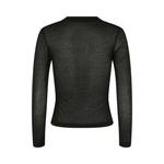 Рубашки и топы Balenciaga Sheer Fitted Top 'Black' 2