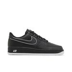 Кроссовки Nike Air Force 1 '07 «Black White Outlined Swoosh» 1