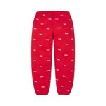 Спортивные штаны Supreme Repeat Script Sweatpant 'Red' 2