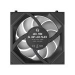 LIAN LI UNI FAN SL-INF LCD FLEX Reversed Blade 120mm Обратный одиночный вентилятор - Черный 3
