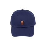 Кепки-снапбэки BAPE Ape Head One Point Panel Cap 'Navy' 1
