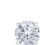 Серьги-гвоздики из белого золота с бриллиантами 2