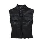 Куртки Ottolinger Glazed Denim Zip Top 'Black' 1