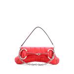 Большая сумка на плечо Horsebit Chain Vertical Quilted Leather 1