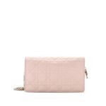 Стеганый клатч Lady Dior Chain Pouch Cannage 1